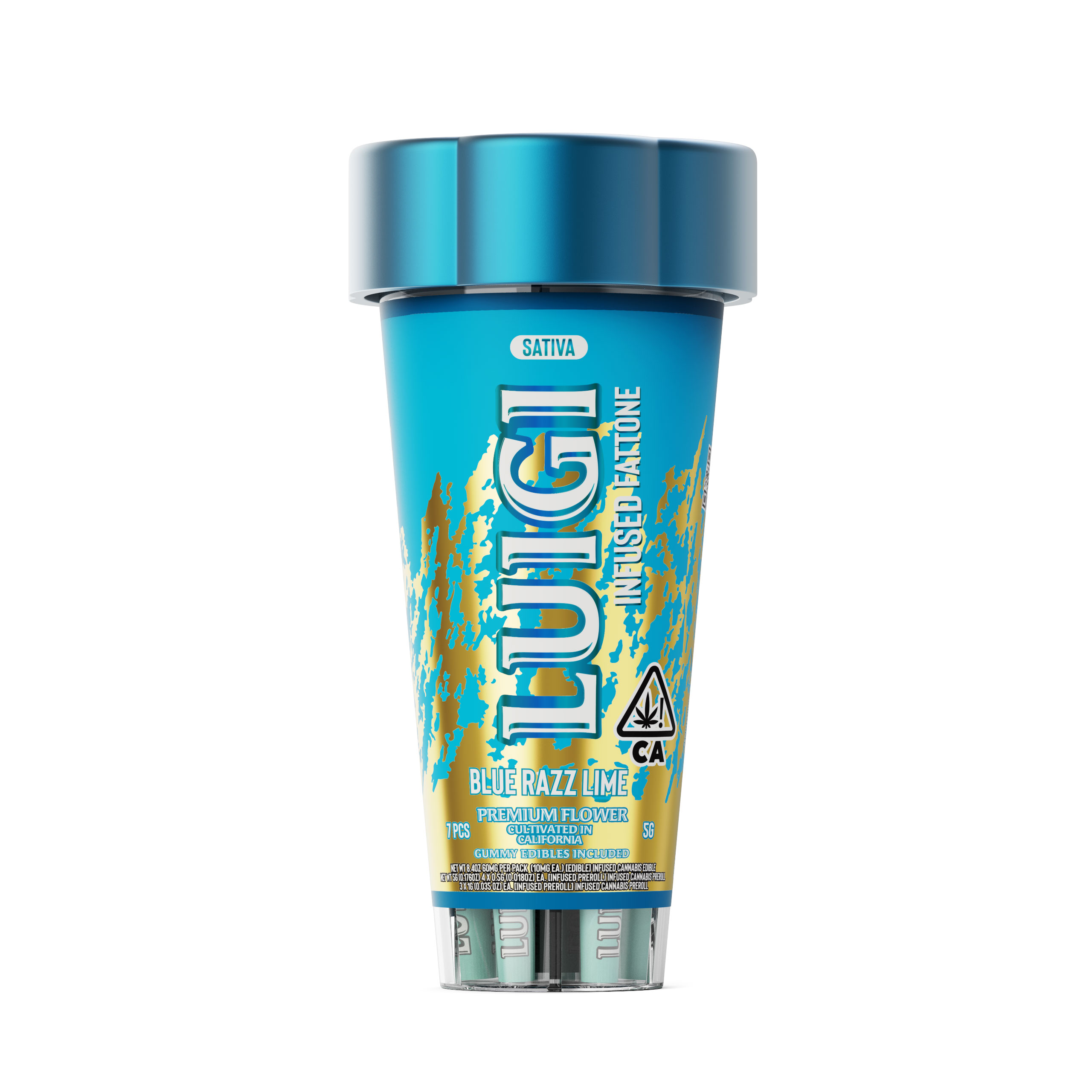 Blue Razz Lime 4-in-1 Fattone
